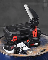 Міні-пила для обрізання дерев і розпилювання дров 48V