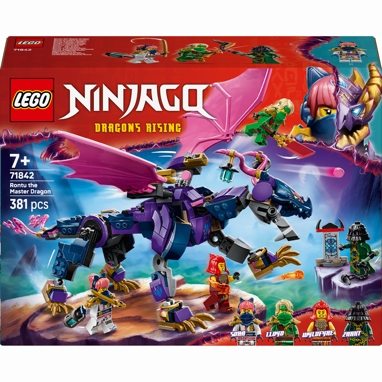 Конструктор LEGO Ninjago Ронту, повелитель драконів 71842, фото 1