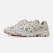 Жіночі кросівки Asics Gel-Sonoma 15-50 Beige Grey Pink | Надійні та стильні, фото 4