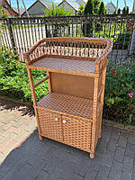 Плетений комод із лози