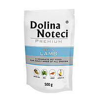Dolina Noteci (Доліна Нотечі) Premium ADULT All Breeds rich in Lamb Вологий корм для собак 500 г з ягням