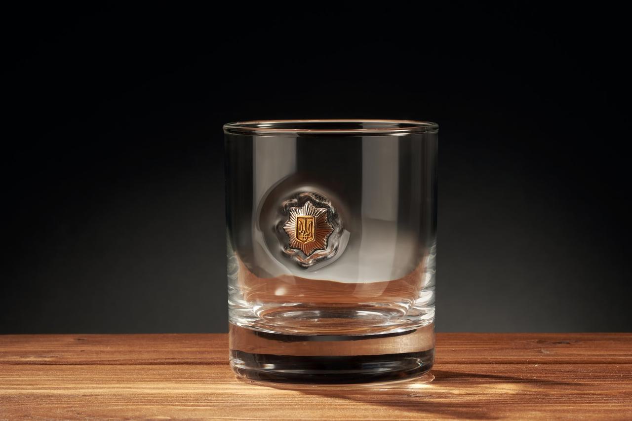 Gun And Fun стакан з емблемою Нацполіції України, фото 1