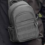 Чоловічий нагрудний однолямочний рюкзак (50474), фото 4