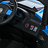 Електромобіль джип Баггі (р/к, 4мотор45W, 1аккум24V8AH, USB, EVA, BLUETOOTH) Bambi M 6131EBLR-4(24V) Блакитний, фото 6