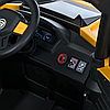 Електромобіль джип Баггі (р/к, 4мотор45W, 1аккум24V8AH, USB, EVA, BLUETOOTH) Bambi M 6131EBLR-7(24V) Жовтий, фото 6