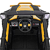Електромобіль джип Баггі (р/к, 4мотор45W, 1аккум24V8AH, USB, EVA, BLUETOOTH) Bambi M 6131EBLR-7(24V) Жовтий, фото 7