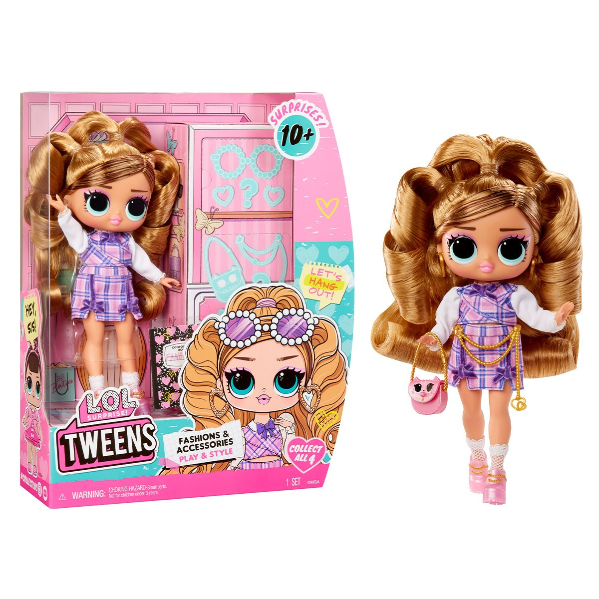 Ігровий набір із лялькою L.O.L. Surprise! серії Tweens Core – Модниця, фото 1