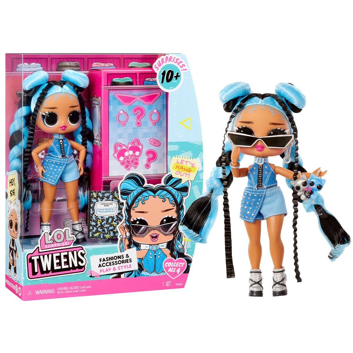 Ігровий набір із лялькою L.O.L. Surprise! серії Tweens Core — Хуліганка, фото 1