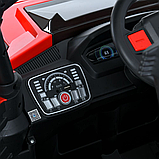 Електромобіль джип Баггі (р/к, 4мотор45W, 1аккум24V8AH, USB, EVA, BLUETOOTH) Bambi M 6131EBLR-3(24V) Червоний, фото 5