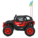 Електромобіль джип Баггі (р/к, 4мотор45W, 1аккум24V8AH, USB, EVA, BLUETOOTH) Bambi M 6131EBLR-3(24V) Червоний, фото 7