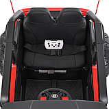 Електромобіль джип Баггі (р/к, 4мотор45W, 1аккум24V8AH, USB, EVA, BLUETOOTH) Bambi M 6131EBLR-3(24V) Червоний, фото 9