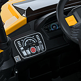 Електромобіль джип Баггі (р/к, 4мотор45W, 1аккум24V8AH, USB, EVA, BLUETOOTH) Bambi M 6131EBLR-7(24V) Жовтий, фото 6