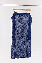 Жіночий в'язаний фартух "Серпанок" (90 см), фото 5