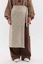 В'язаний жіночий фартух "Зірка" (75 см), фото 2