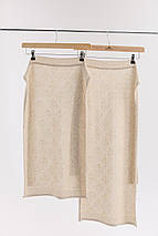 В'язаний жіночий фартух "Зірка" (75 см), фото 4