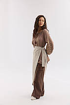 В'язаний жіночий фартух "Зірка" (75 см), фото 5