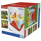 ☀️Дитячий надувний батут ігровий центр «Fisher-Price» Bestway 93549 200x170x152см, фото 6