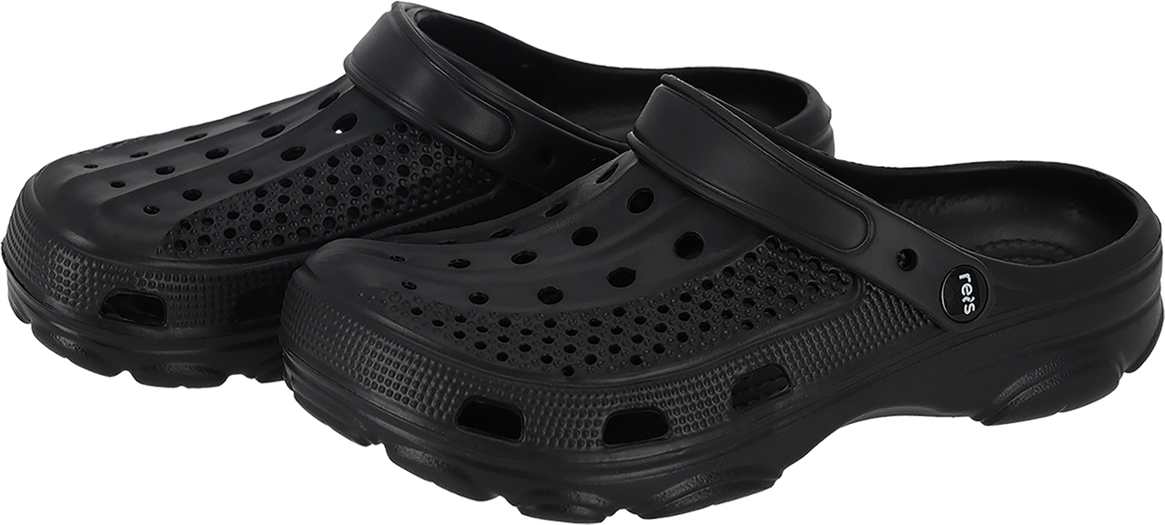 Крокси чорні унісекс із EVA REIS Польща BCTRACE B, фото 1