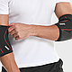 Компресійний наколінник налокітник для підтримки суглобів М Чорний, фото 5