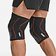 Компресійний наколінник налокітник для підтримки суглобів L Чорний, фото 5
