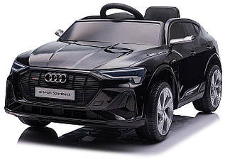 Виставковий взірець! Електромобіль дитячий Audi e-tron Sportback ліцензія чорний (9890)