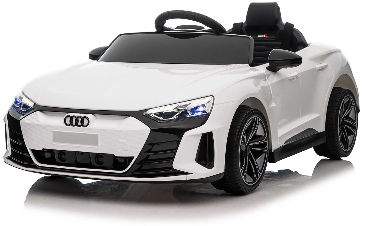 Електромобіль дитячий Audi RS e-tron GT ліцензія білий (9895), фото 1