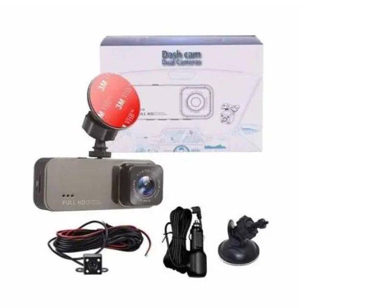 Відеореєстратор автомобільний DVR T701G+ (2 камери) Full HD, фото 1