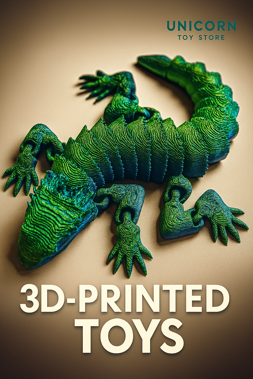 3Д дракон-хамелеон з широкими лапами, рухлива антистресс іграшка., фото 1