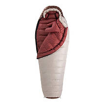Спальник з натуральним пухом Naturehike Snowbird NH20YD001, p-р L, коричневий 380 г, фото 2