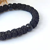 Чотки з сутажу на 30 вузлів ручної роботи - православний браслет на шнурку, фото 4