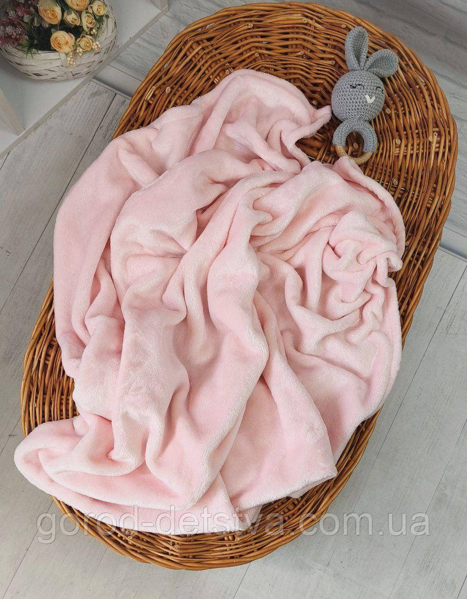 Дитячий махровий плед для новонародженого весняний осінній пледик в пологовий будинок плед в коляску, фото 1