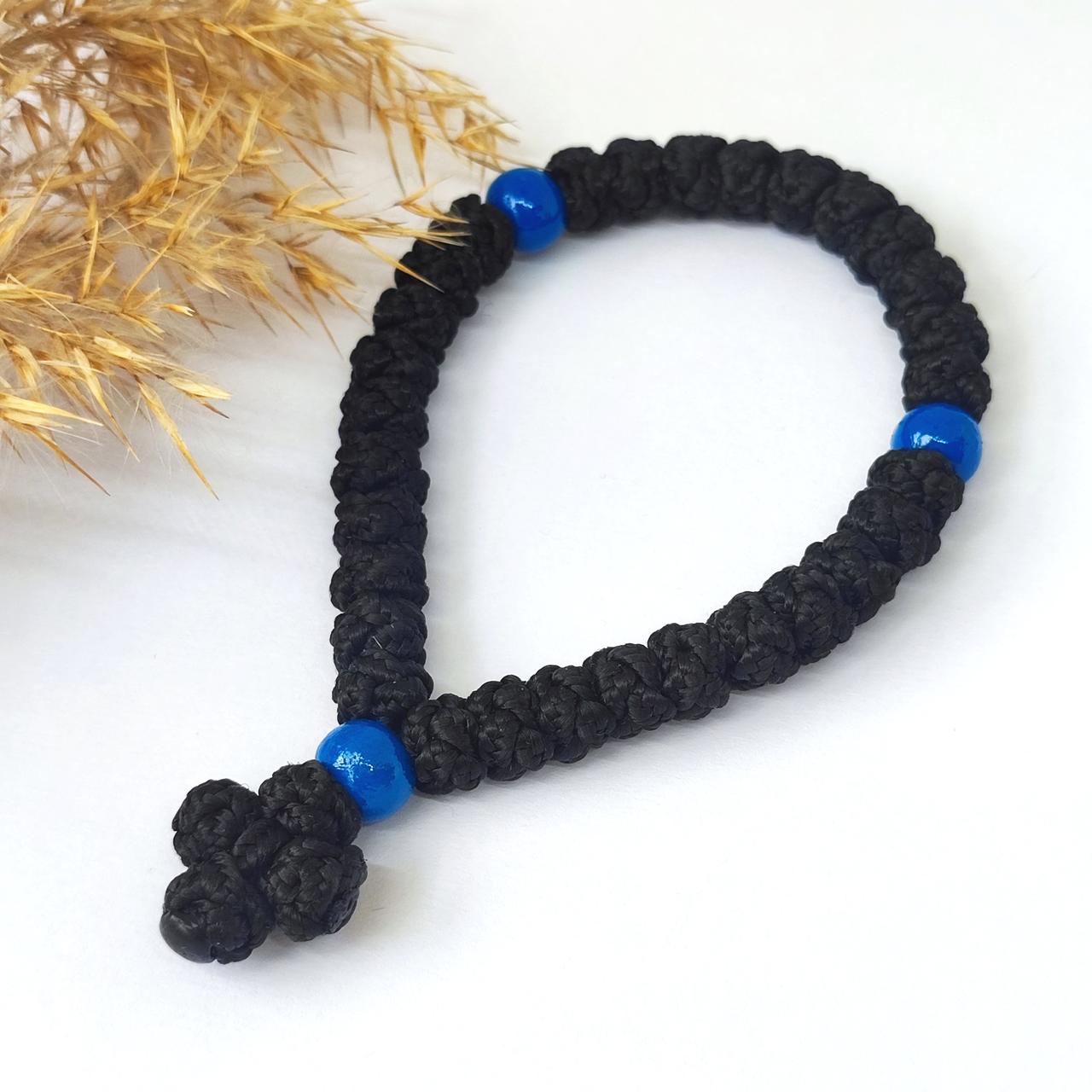 Плетені чотки з сутажної нитки (30 вузлів), фото 1