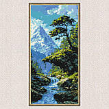 Алмазна мозаїка/вишивка Карпатський пейзаж 40*80 см Орігамі OD 5157, фото 3