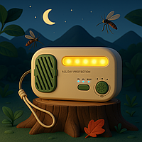 Фумигатор репеллент с USB портативный аккумуляторный отпугиватель комаров защита для кемпинга