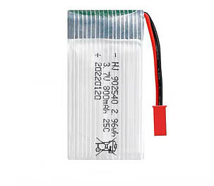 Акумулятор 800 mAh 3,7V Li-Po 653048 для квадрокоптера JST, фото 1