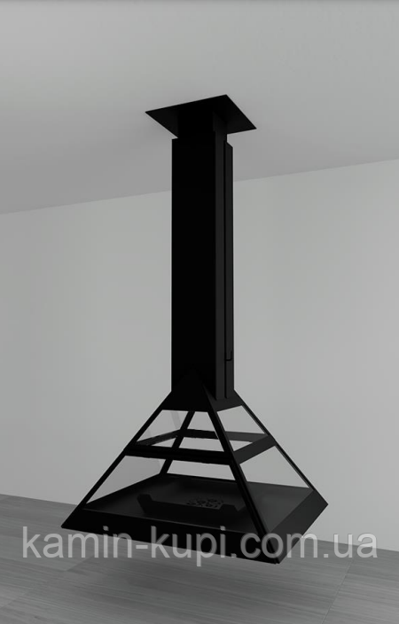 Підвісний камін центральний острівний Traforart Admeto Central, фото 1