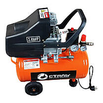 Поршневий компресор Сталь КСТ-24 - 190 л/хв 24 л 1500 Вт, фото 3