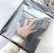 Матовий двосторонній SLIDER пакет 30x40 см Пакет слайдер з логотипом Пакети із замком бігунком, фото 4