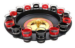 Рулетка настільна 16 чарок подарункова Malatec