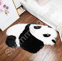 Приліжкова м'яка доріжка з довгим ворсом 60х90 см Панда