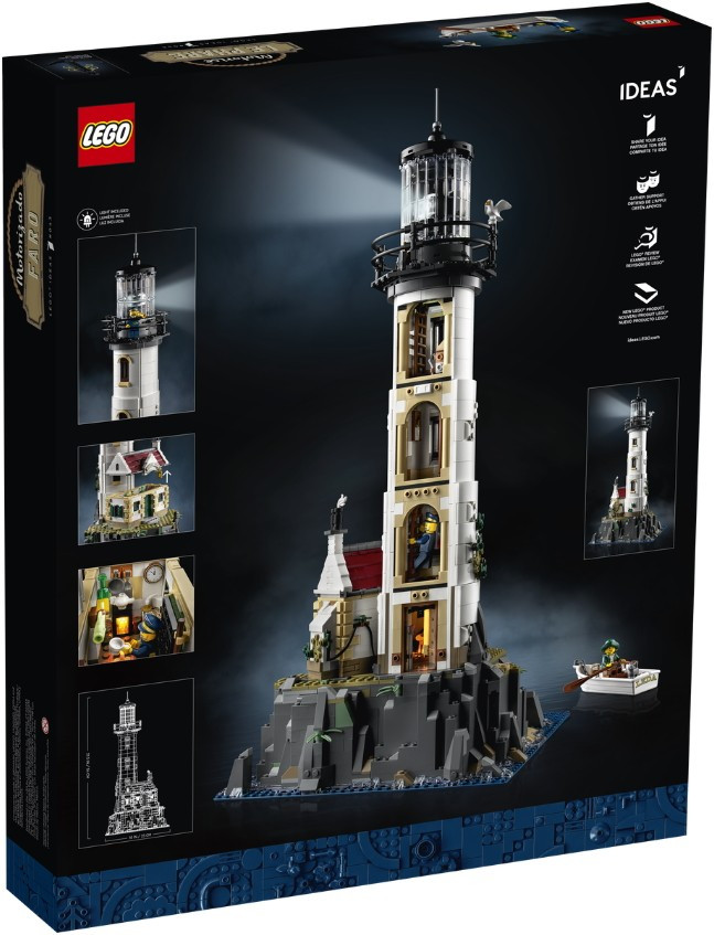 Блоковий конструктор LEGO Ideas 21335 Моторизований маяк 21335