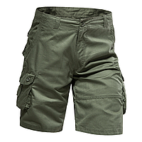 Чоловічі літні карго-шорти "ABC", Олива