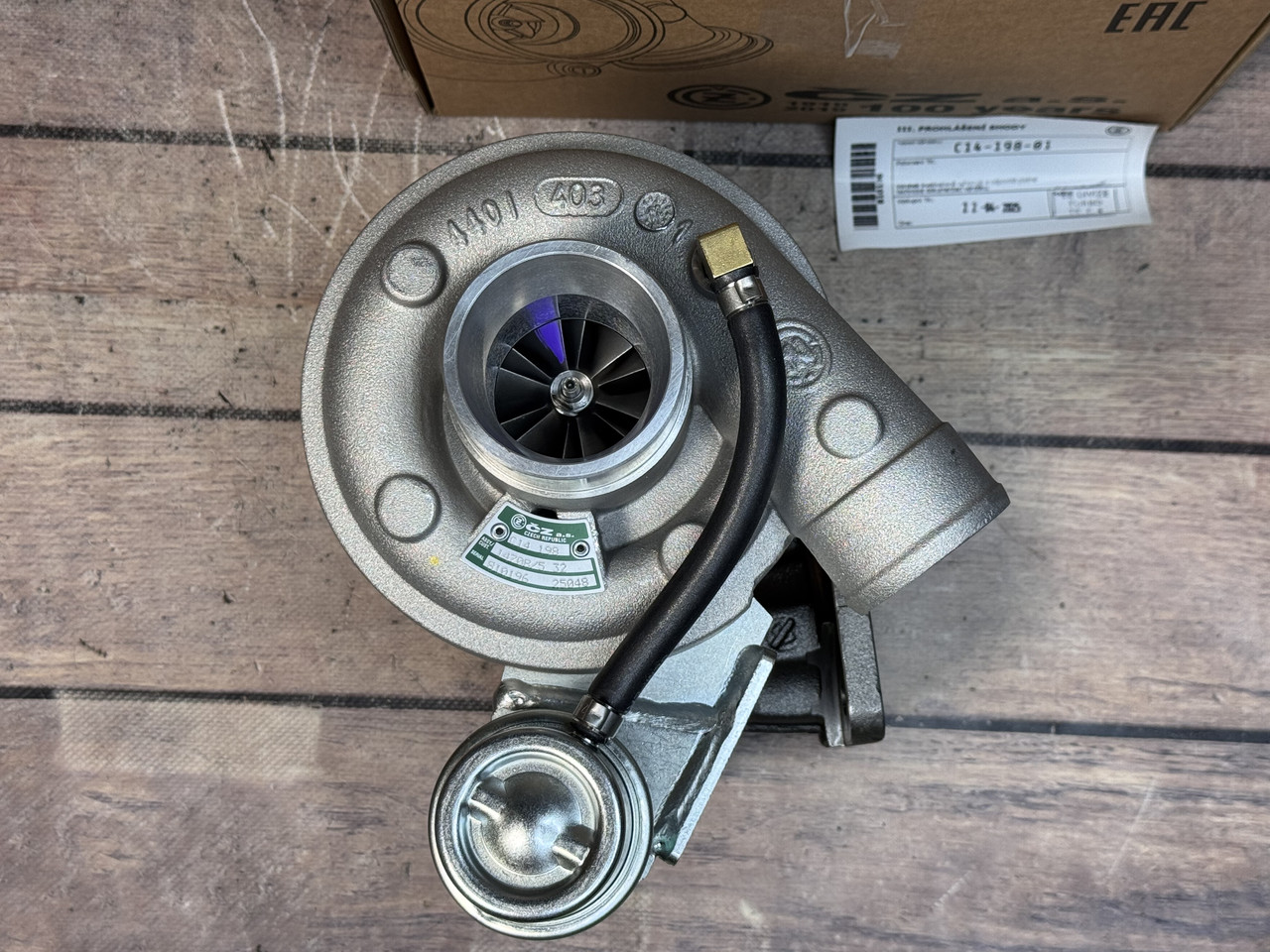Турбокомпресор С14-198-01 МТЗ CZ Straconice (Чехія оригінал
