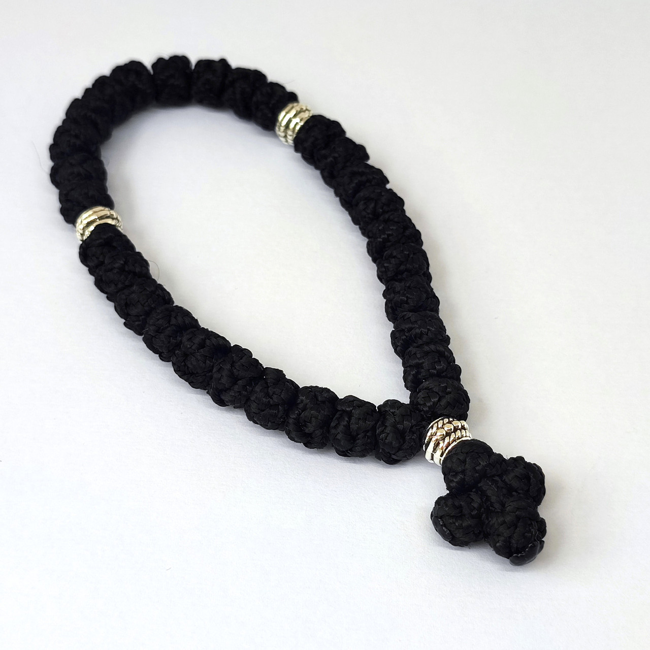 Чотки із сутажної нитки, виготовлені вручну (на 30 вузлів), фото 1