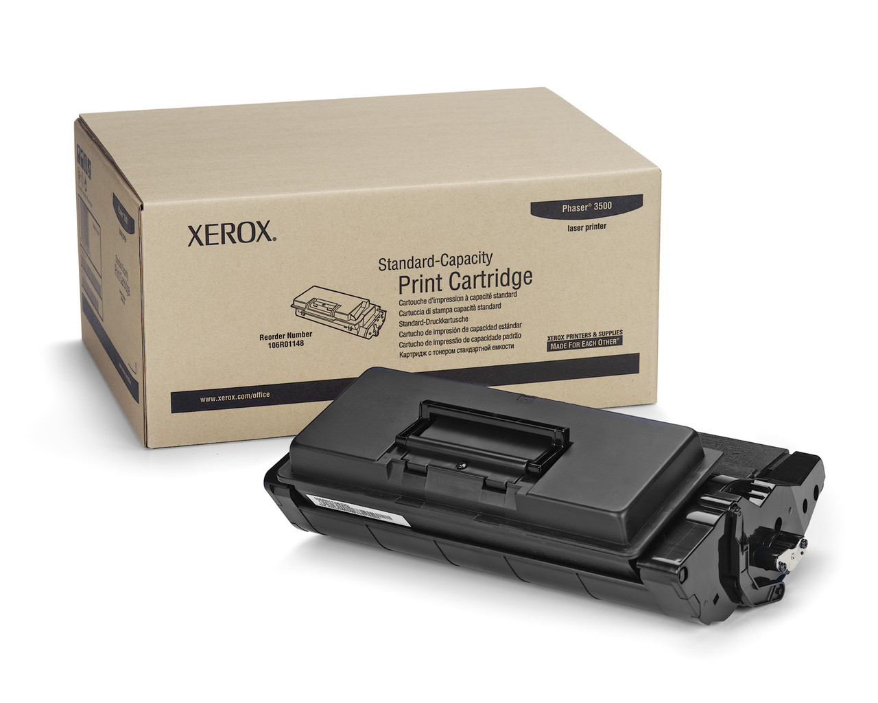 Заправка картриджа 106R01148 принтера XEROX PHASER 3500