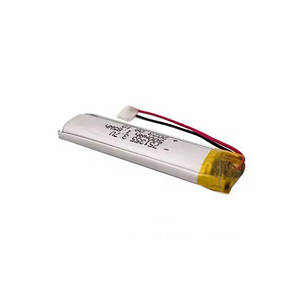 Акумулятор універсальний, 3.7V 500 mAh, 7.5 x 13 x 55 мм., фото 2