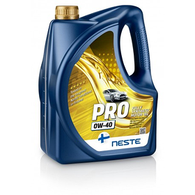 Олива моторна синтетична NESTE Pro 0W40 (API SN, SM; ACEA A3/B4, Ford WSS-M2C937-A; MB 229.1) 4 л