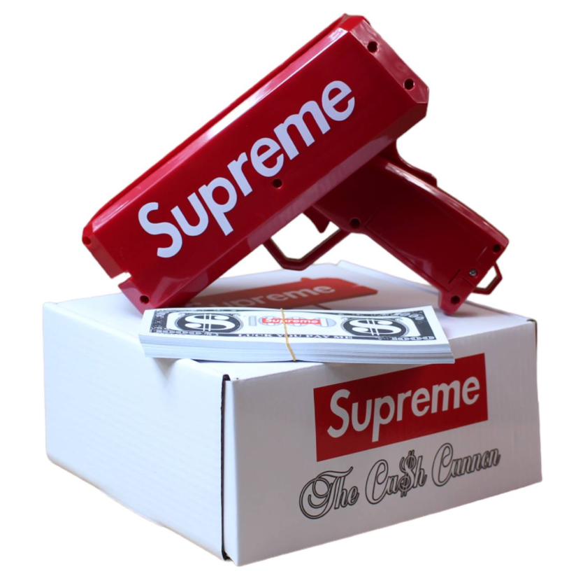 Грошовий пістолет Super Gun пістолет для грошей Supreme, фото 1