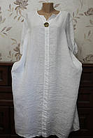 Плаття жіноче льон гудзік