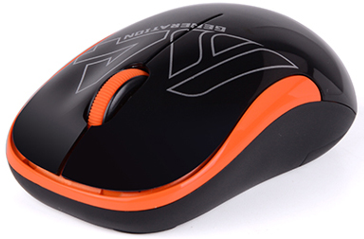 Мишка A4Tech G3-300N Wireless Black/Orange